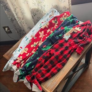 Carter's Kids Pajamas - Red, Blue, Black